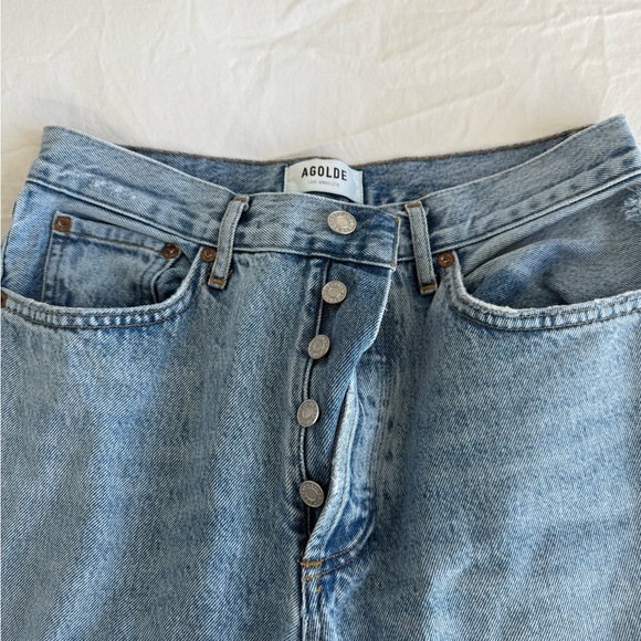 Agolde Lana Straight Jeans - Picture 5 of 7